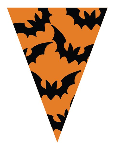 halloween flag bunting